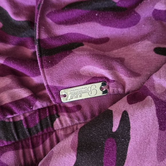 Bombshell Sportswear Pink and Black Camo Jogger Set - Picture 2 of 9